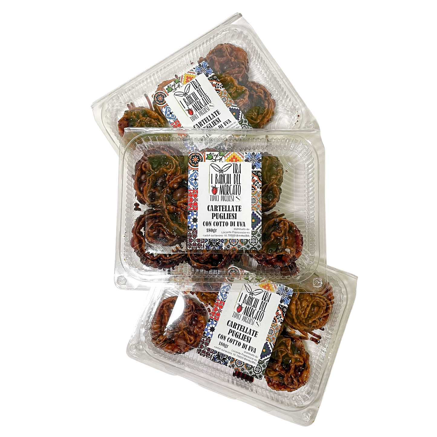 Cartellate con Cotto di Uva 180gr x 3