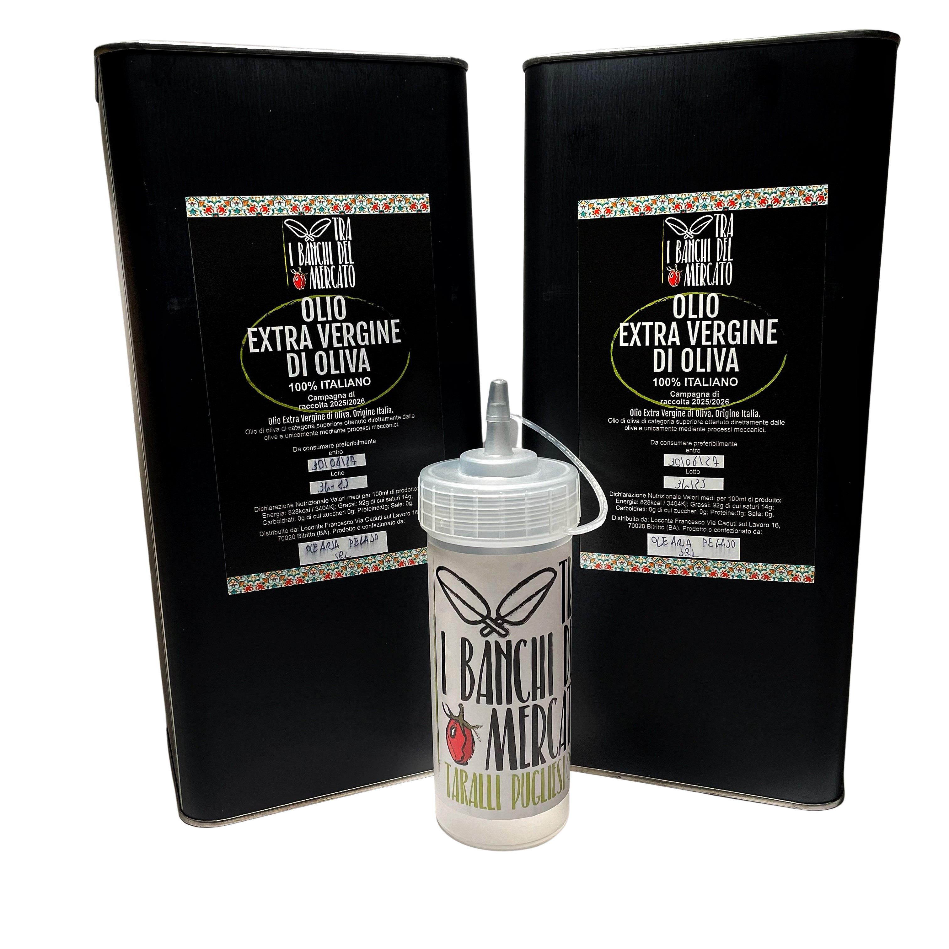 Olio Extra Vergine di Oliva Delicato Campagna Olearia 25/26 10Lt Bundle Pack