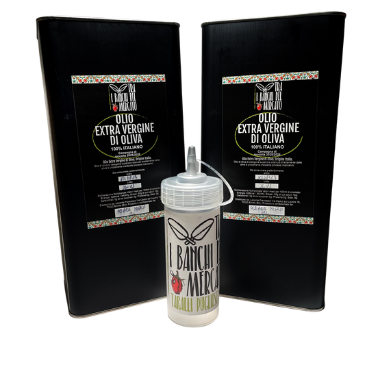 Olio Extra Vergine di Oliva Delicato Campagna Olearia 25/26 10Lt Bundle Pack