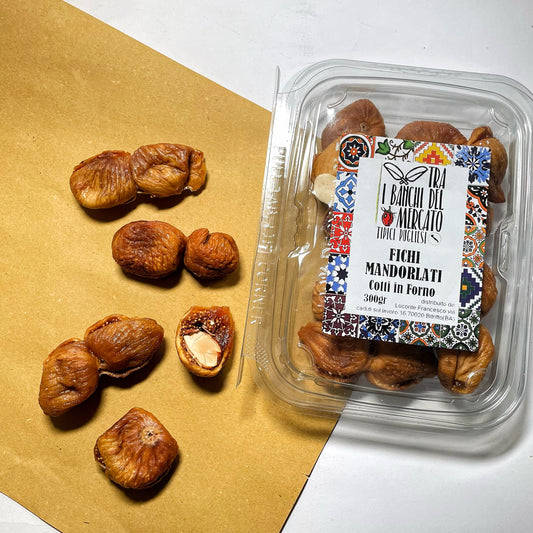 Fichi Mandorlati Infornati Artigianali Pugliesi 300gr