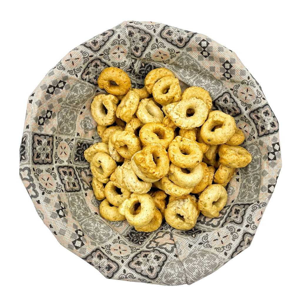 Tarallini "Chipsy" Sale, Pepe e Rosmarino Fatti a Mano 250gr