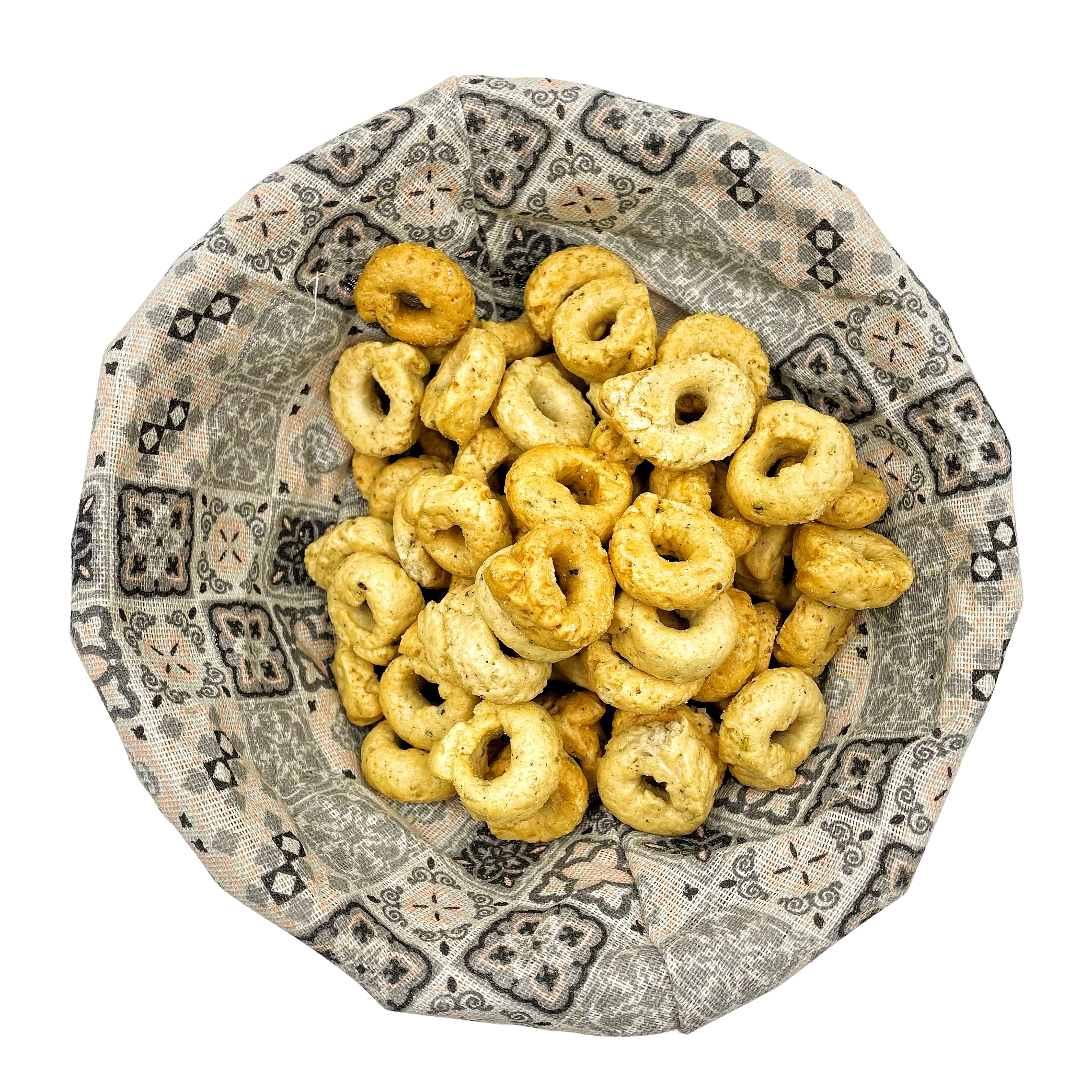 Tarallini "Chipsy" Sale, Pepe e Rosmarino Fatti a Mano 250gr