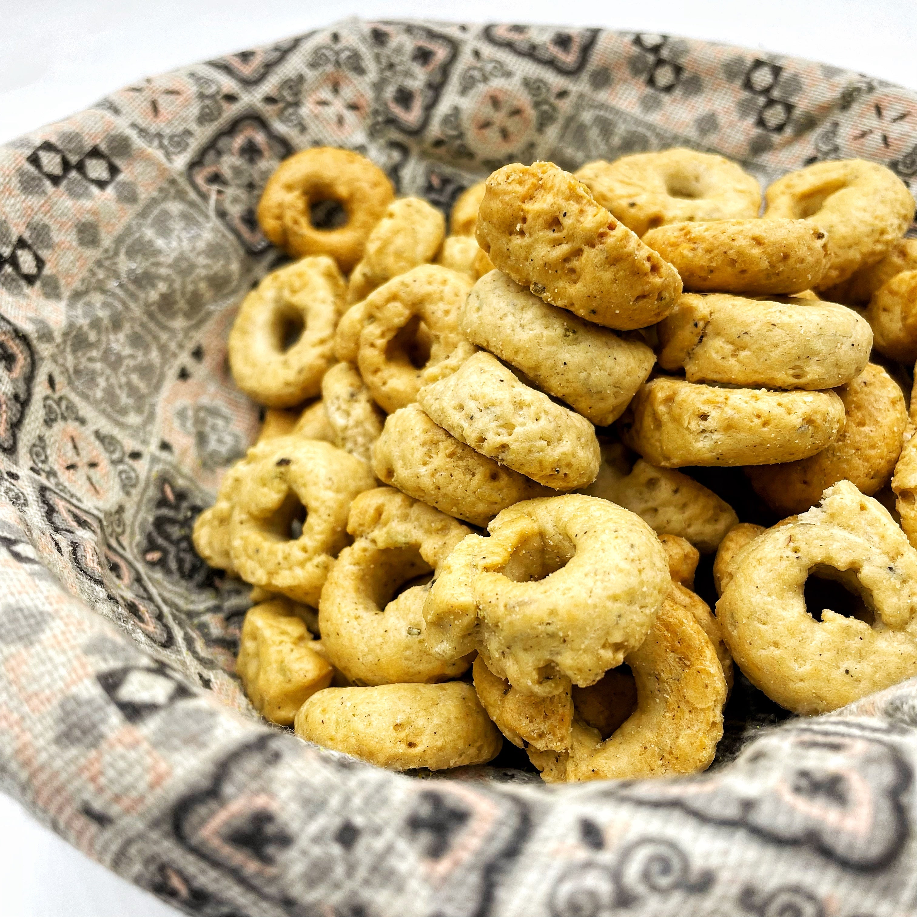 Tarallini "Chipsy" Sale, Pepe e Rosmarino Fatti a Mano 250gr