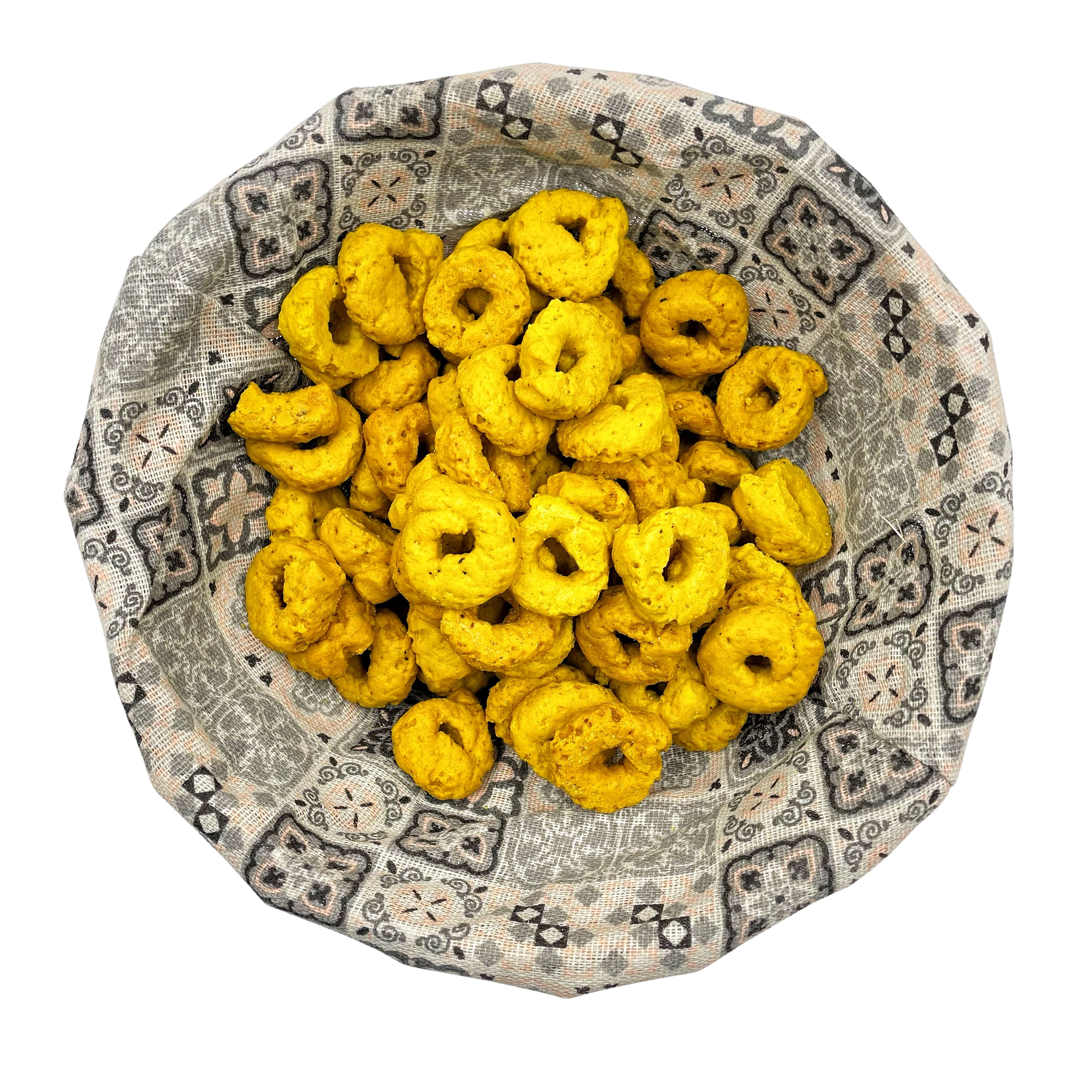 Tarallini "Chipsy" Curcuma, Zenzero e Pepe Fatti a Mano 250gr