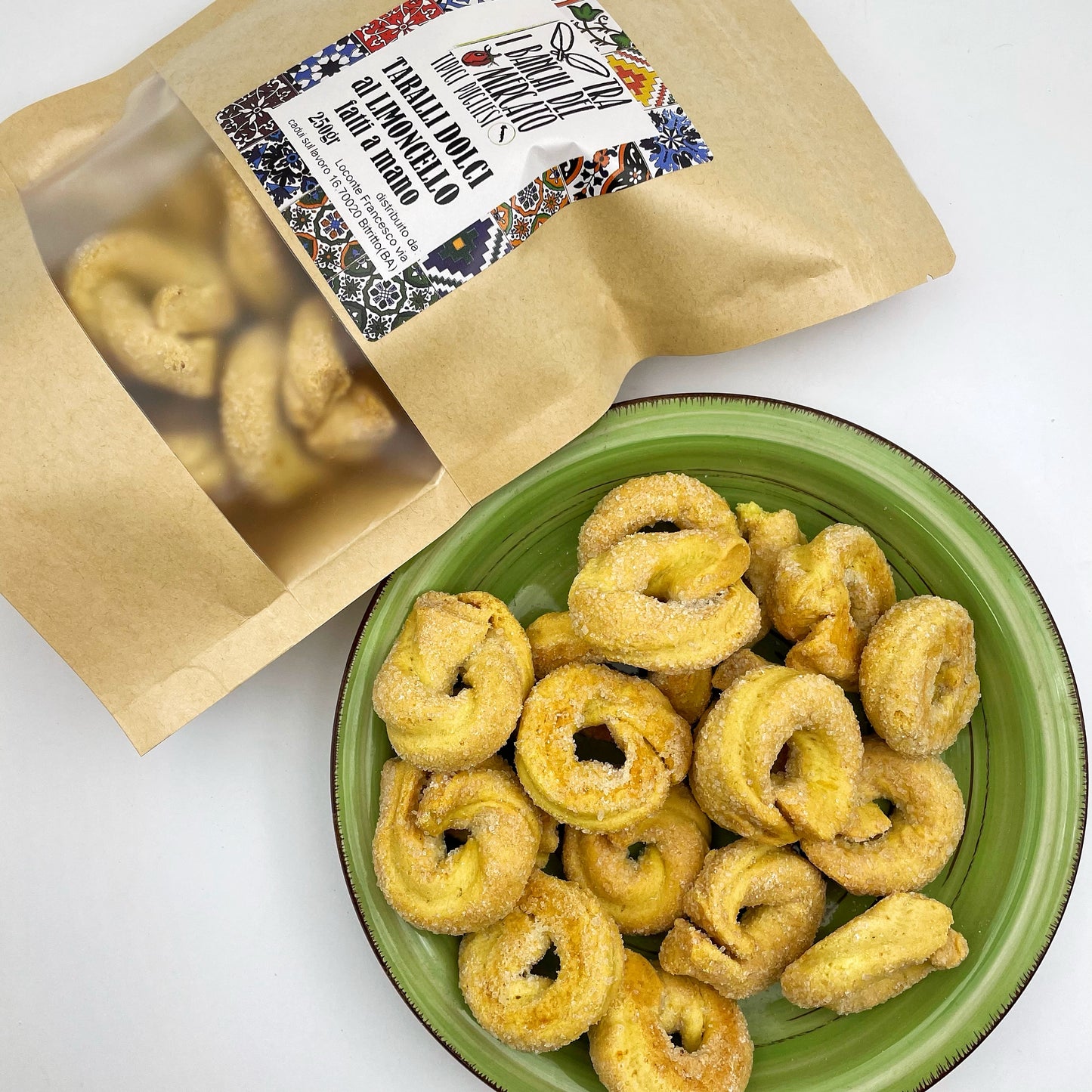 Taralli Dolci al Gusto Limoncello 250gr