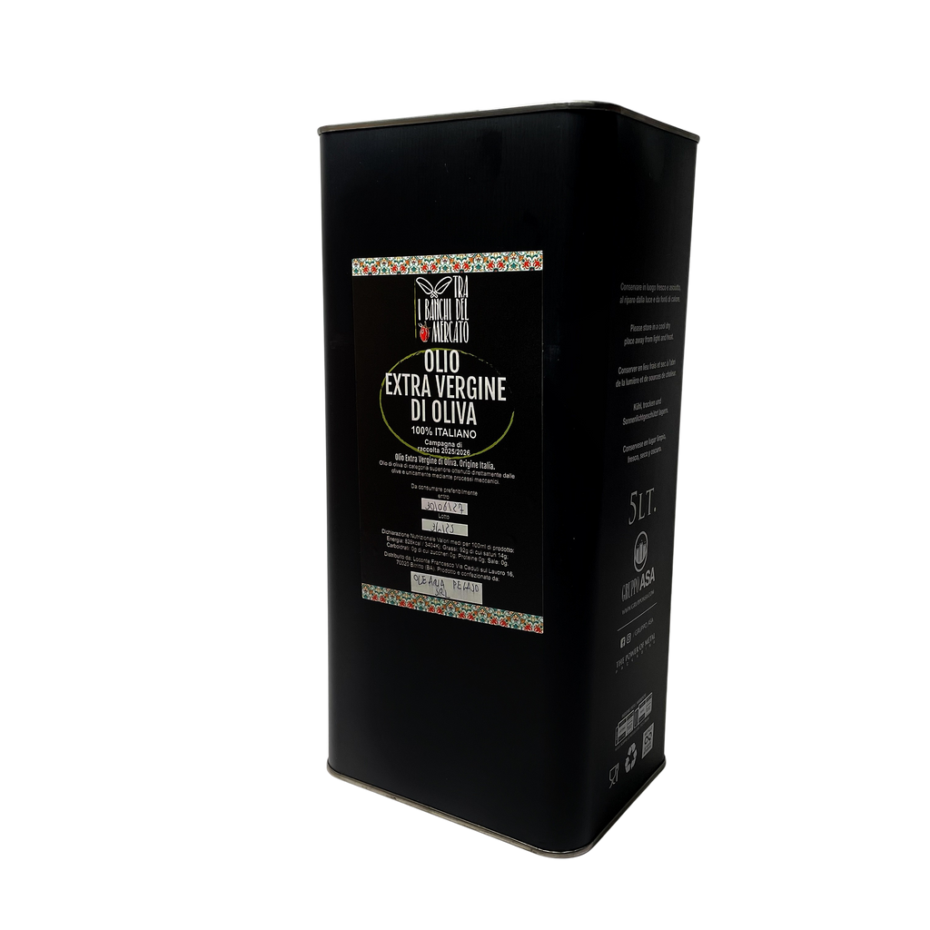 Olio Extra Vergine di Oliva Delicato Campagna Olearia 25/26 5l