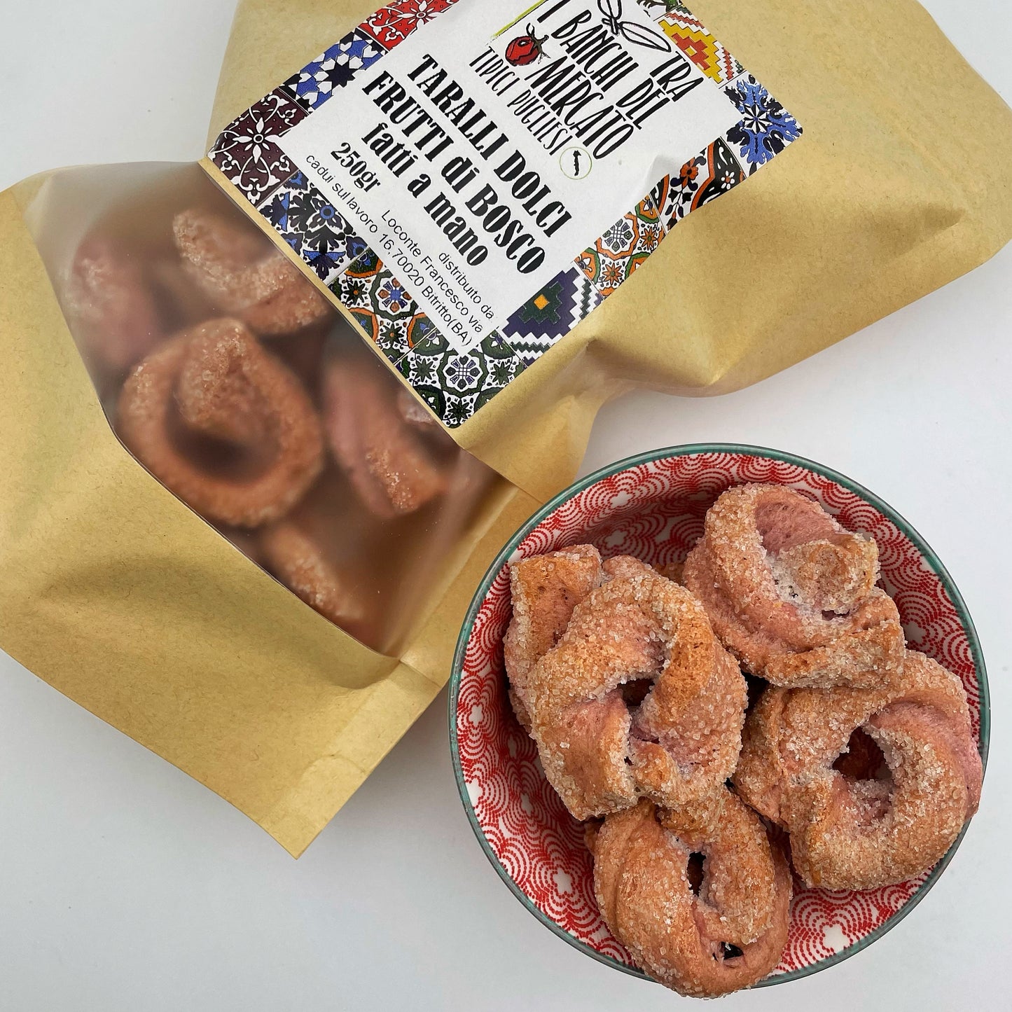 Taralli Dolci ai Frutti di Bosco 250gr