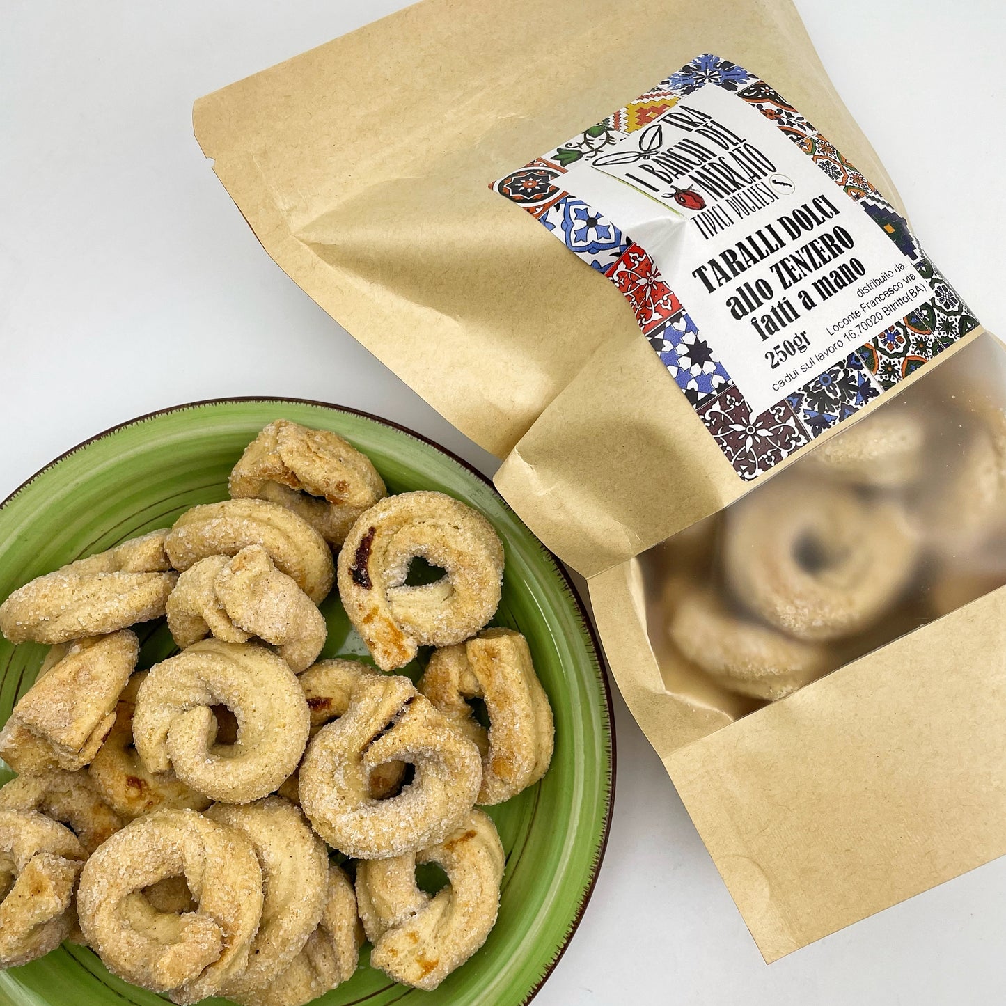 Taralli Dolci allo Zenzero 250gr