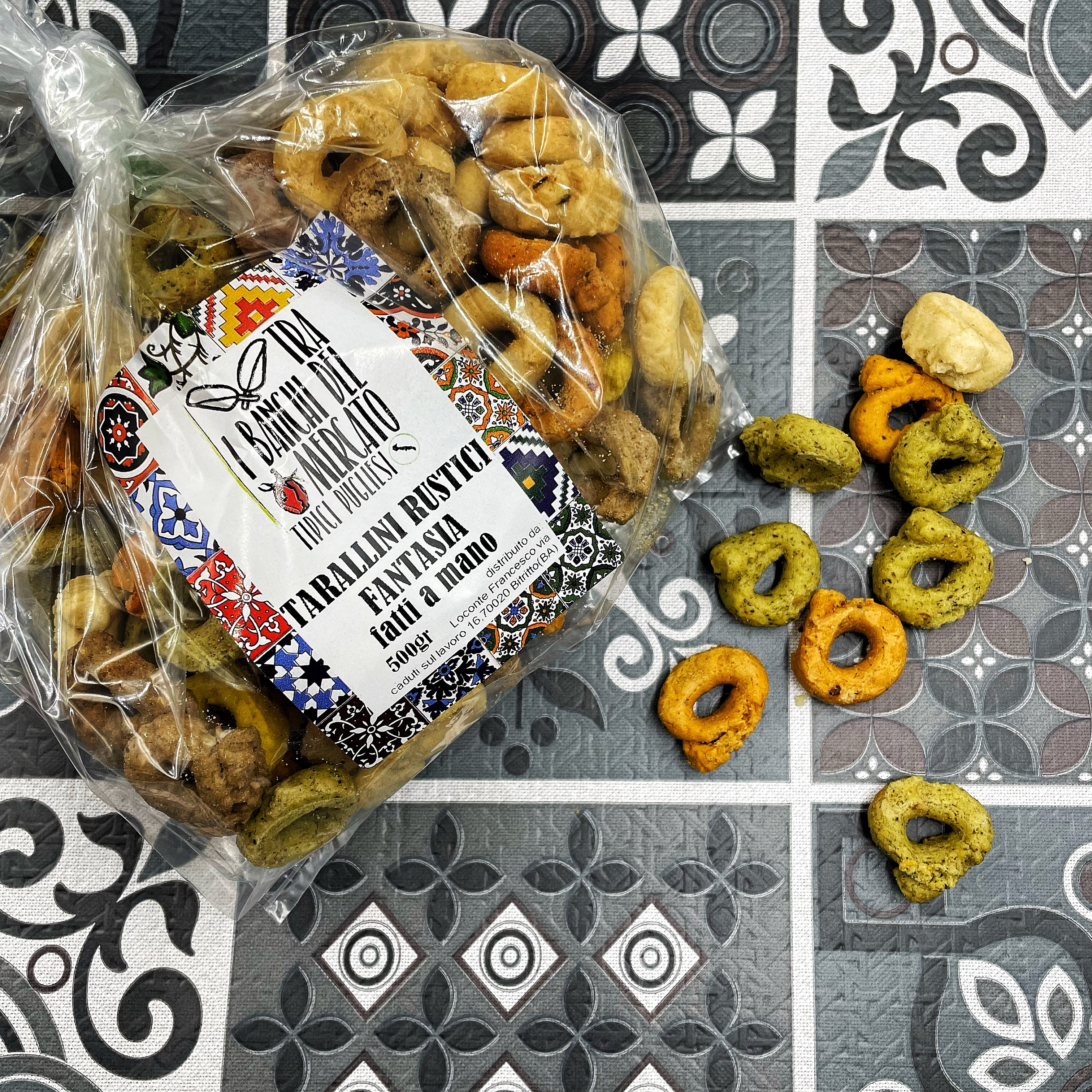 Tarallini Rustici Fantasia Fatti a Mano 300gr