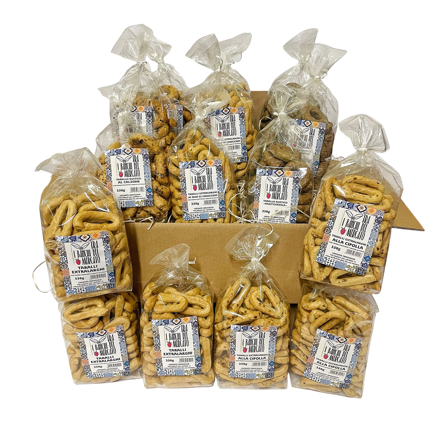 Box Taralli Sapori Classici XL - 15X350gr