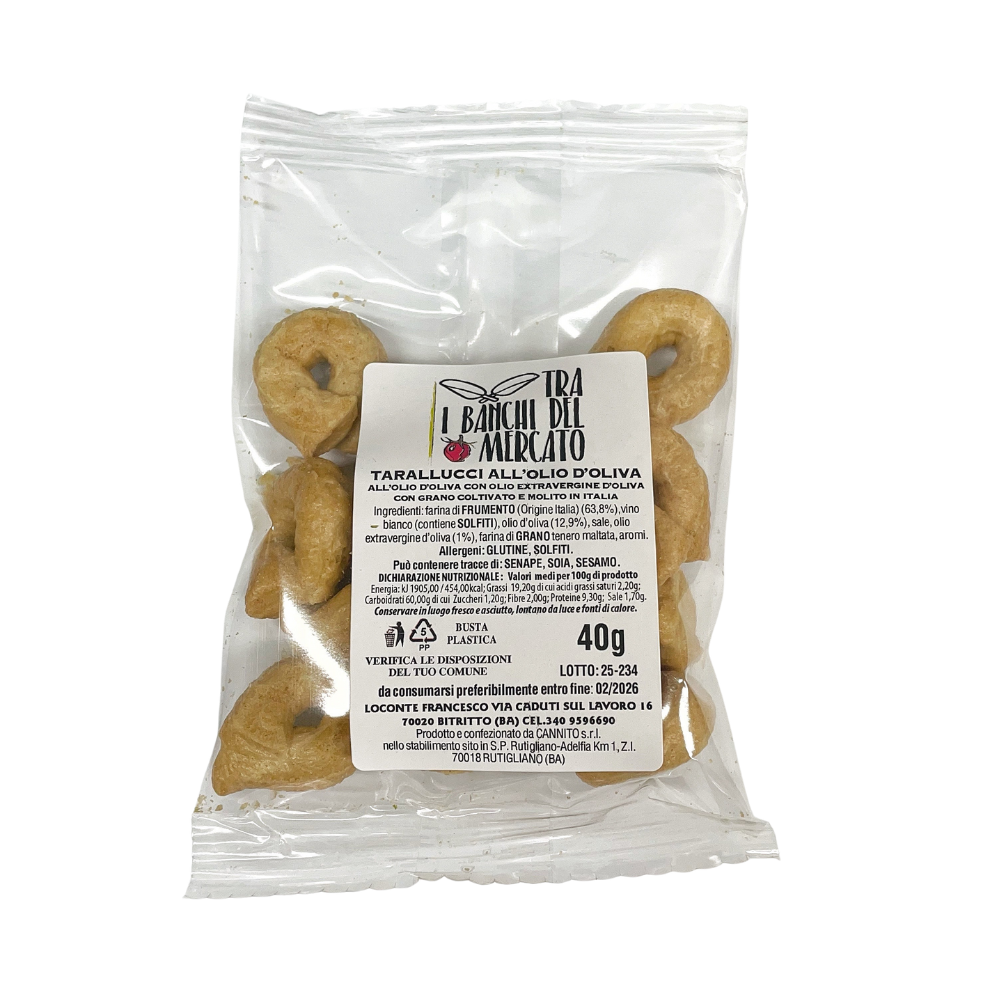 Tarallucci Classici Mondose 40gr