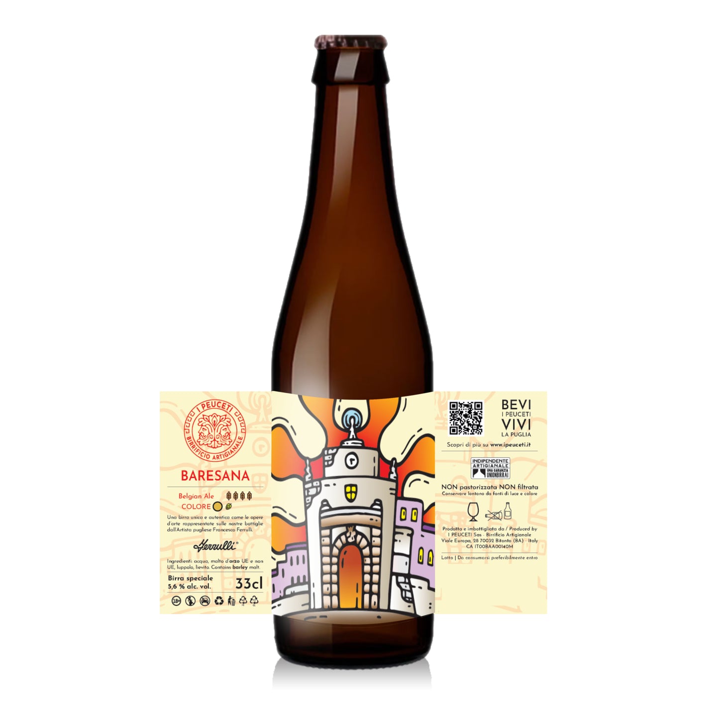 Birra Baresana 33cl - Birrificio Artigianale I Peuceti