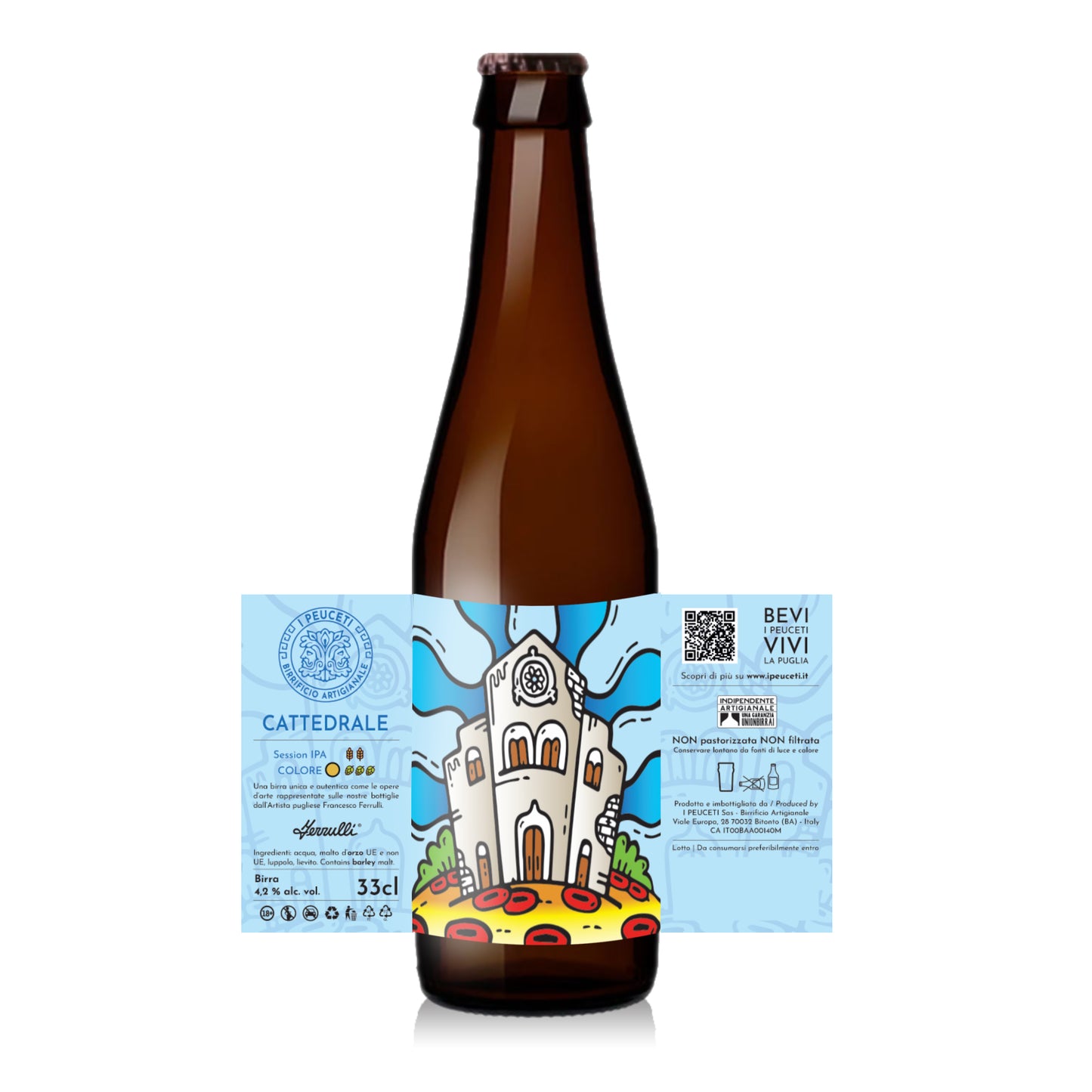 Birra Cattedrale 33cl - Birrificio Artigianale I Peuceti