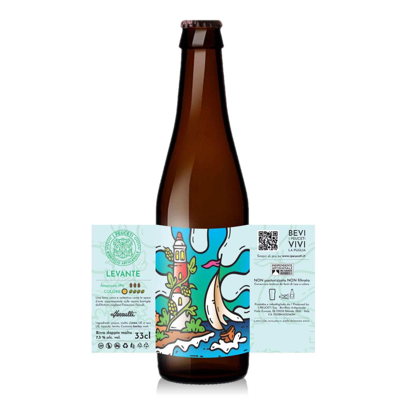 Birra Levante 33cl - Birrificio Artigianale i Peuceti