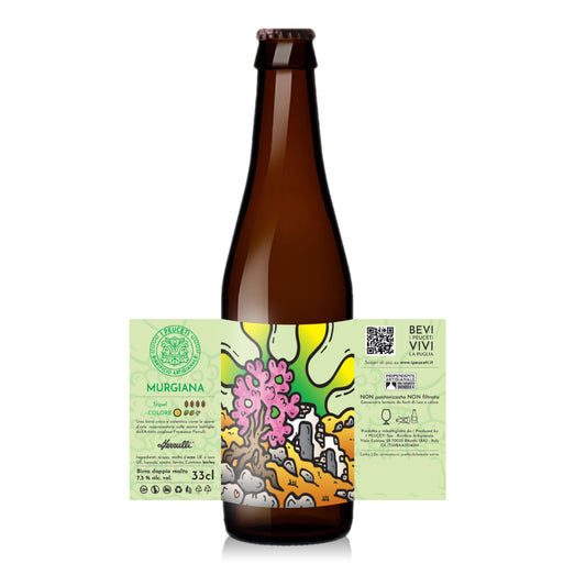 Murgiana beer 33cl - I Peuceti Craft Brewery
