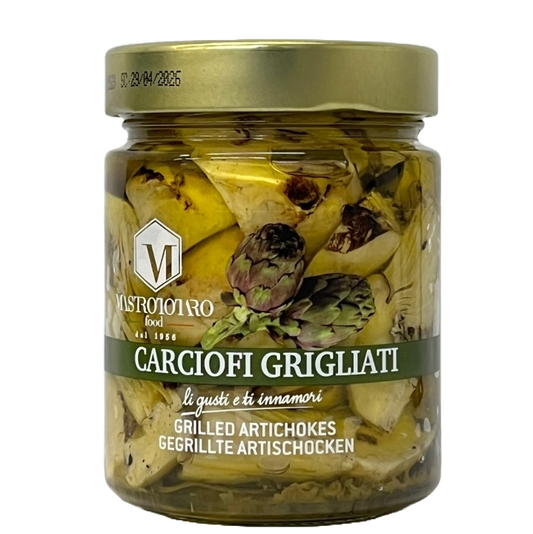 Carciofi Grigliati in Olio - Mastrototaro 280gr