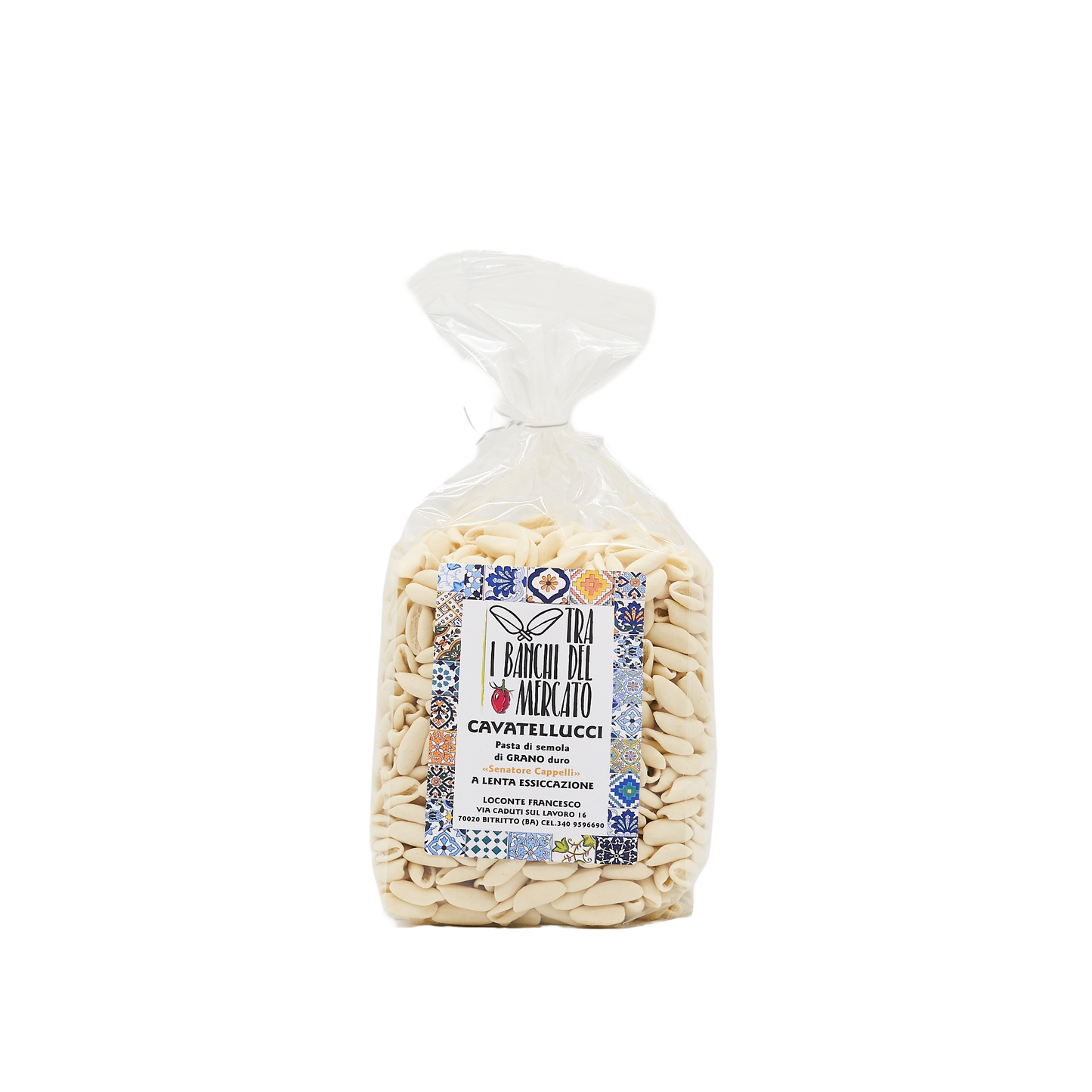 Cavatelli Pugliesi  100% Senatore Cappelli Italiano 500gr