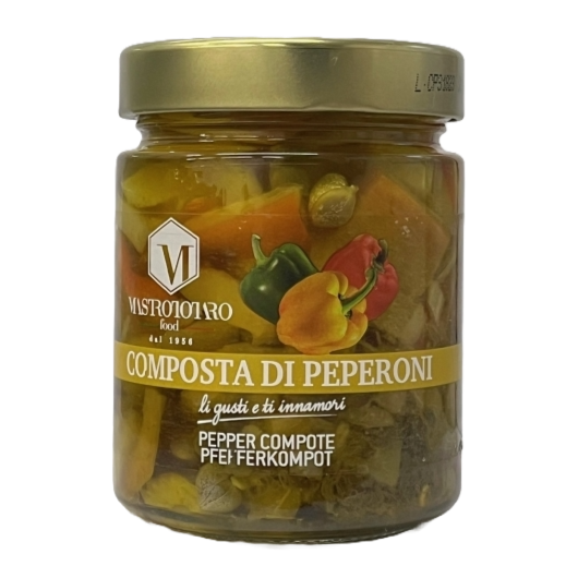 Composta di Peperoni in Olio - Mastrototaro 280gr