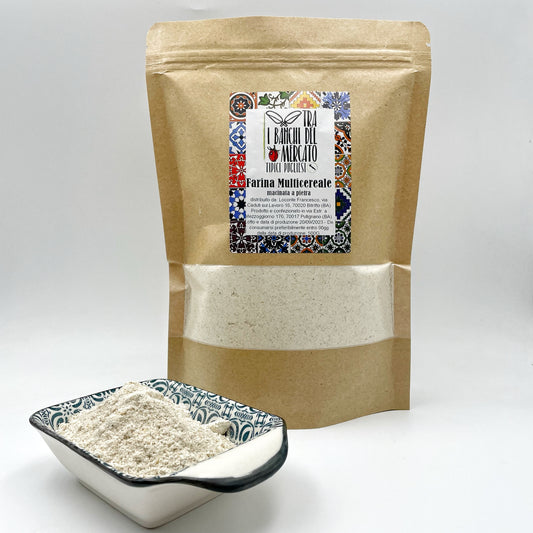 Stone Ground Multigrain Flour 500g 