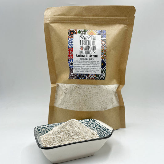 Stone Ground Oat Flour 500g 