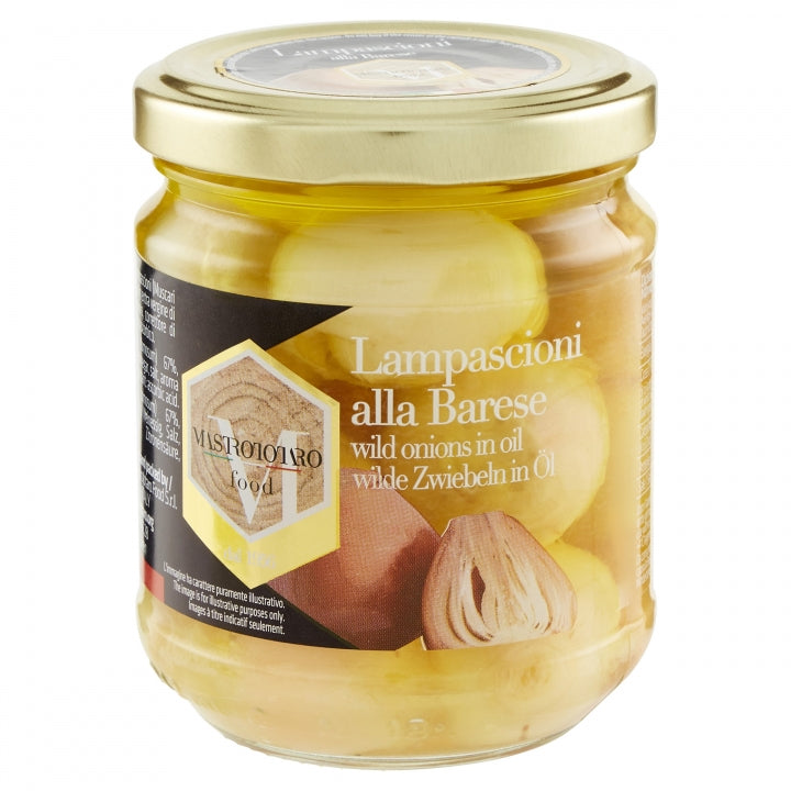 Lampascioni alla Barese in Olio - Mastrototaro 190gr