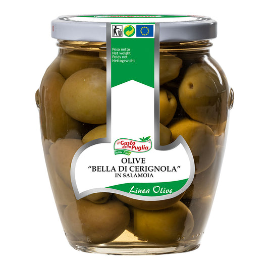 Olive Bella di Cerignola in Salamoia 580gr