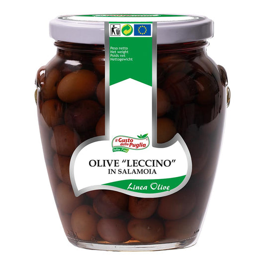 Leccino Olives in Brine 580gr
