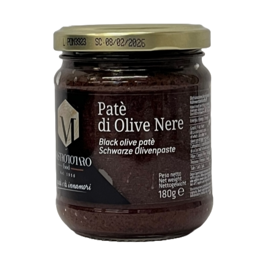 Patè di Olive Nere - Mastrototaro 180gr