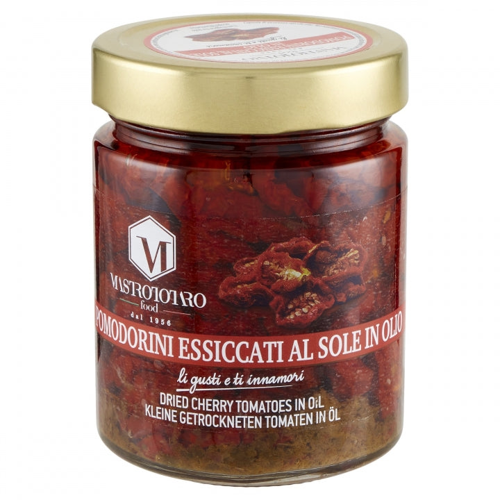 Pomodorini Essiccati al Sole in Olio - Mastrototaro 280gr