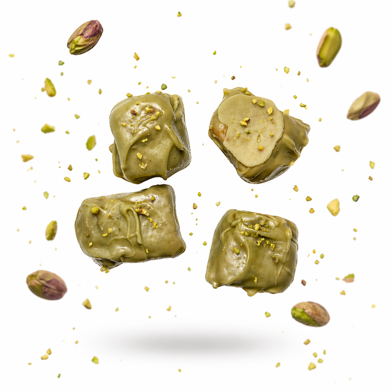 Pralina di Tarallo Ricoperta al Gusto Pistacchio 100gr
