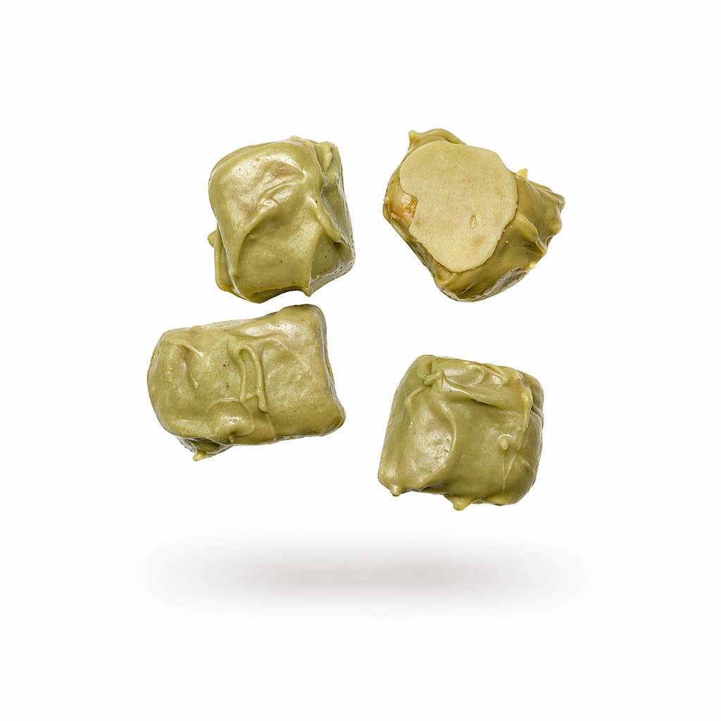 Pralina di Tarallo Ricoperta al Gusto Pistacchio 100gr