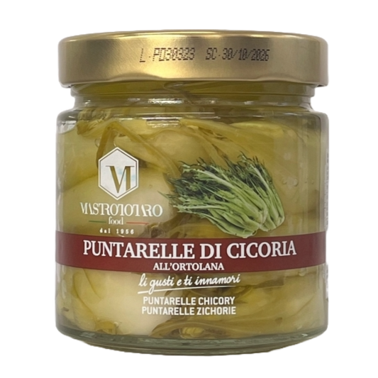 Puntarella di Cicoria in Olio - Mastrototaro 350gr