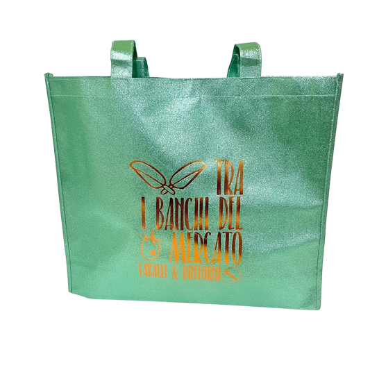 Shopper Glam Tra i Banchi del Mercato x U'CASTAGNAR frutta secca