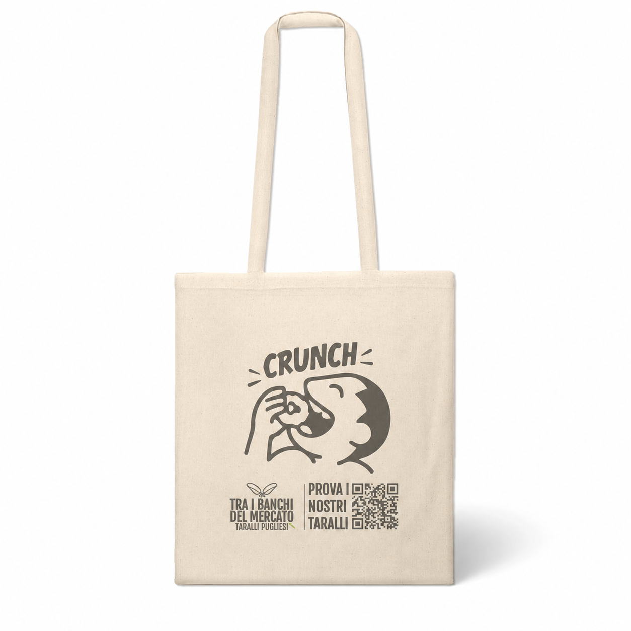 Shopping Bag "CRUNCH" in Cotone Naturale