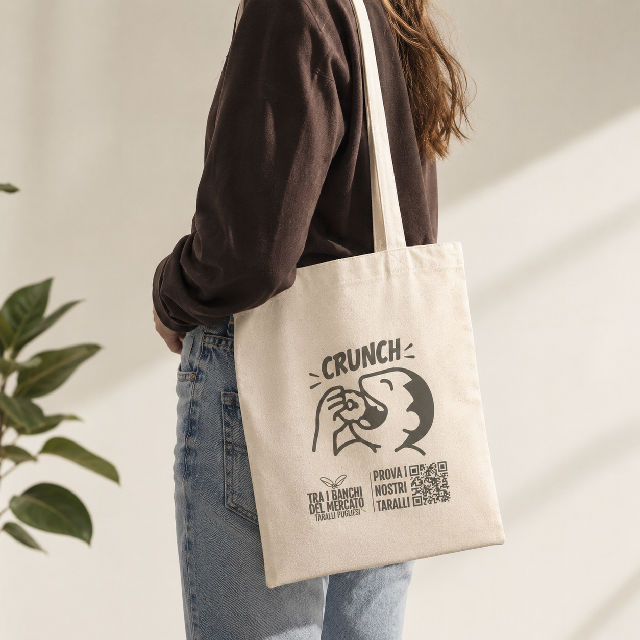 Shopping Bag "CRUNCH" in Cotone Naturale