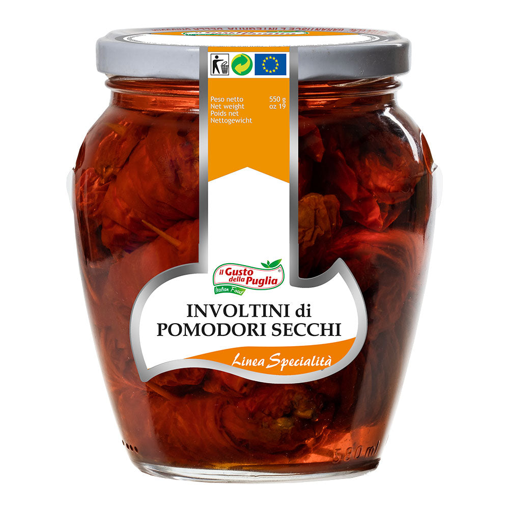 Involtini di Pomodoro Secco, Tonno & Capperi 580gr