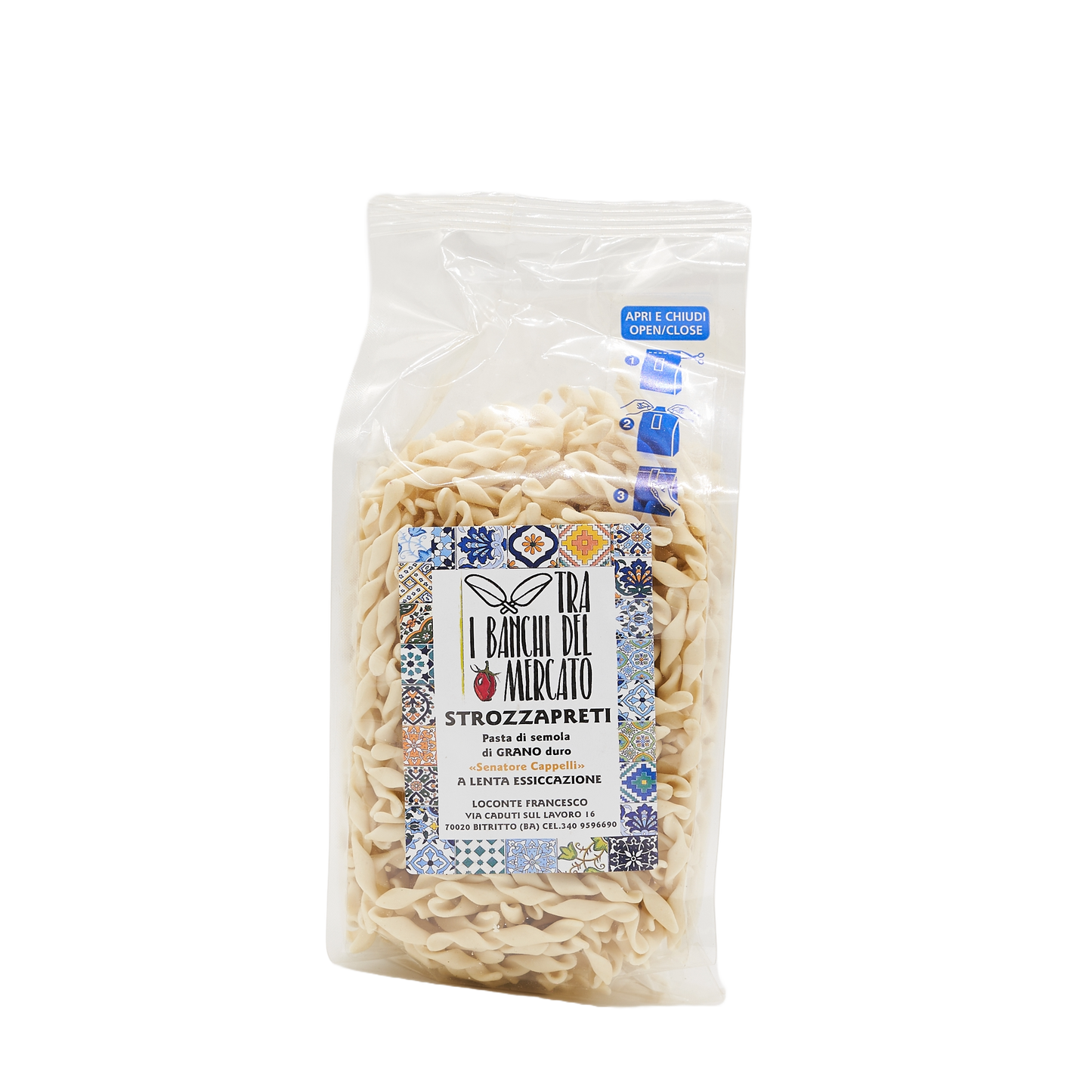 Strozzapreti 100% Senatore Cappelli Italiano 500gr