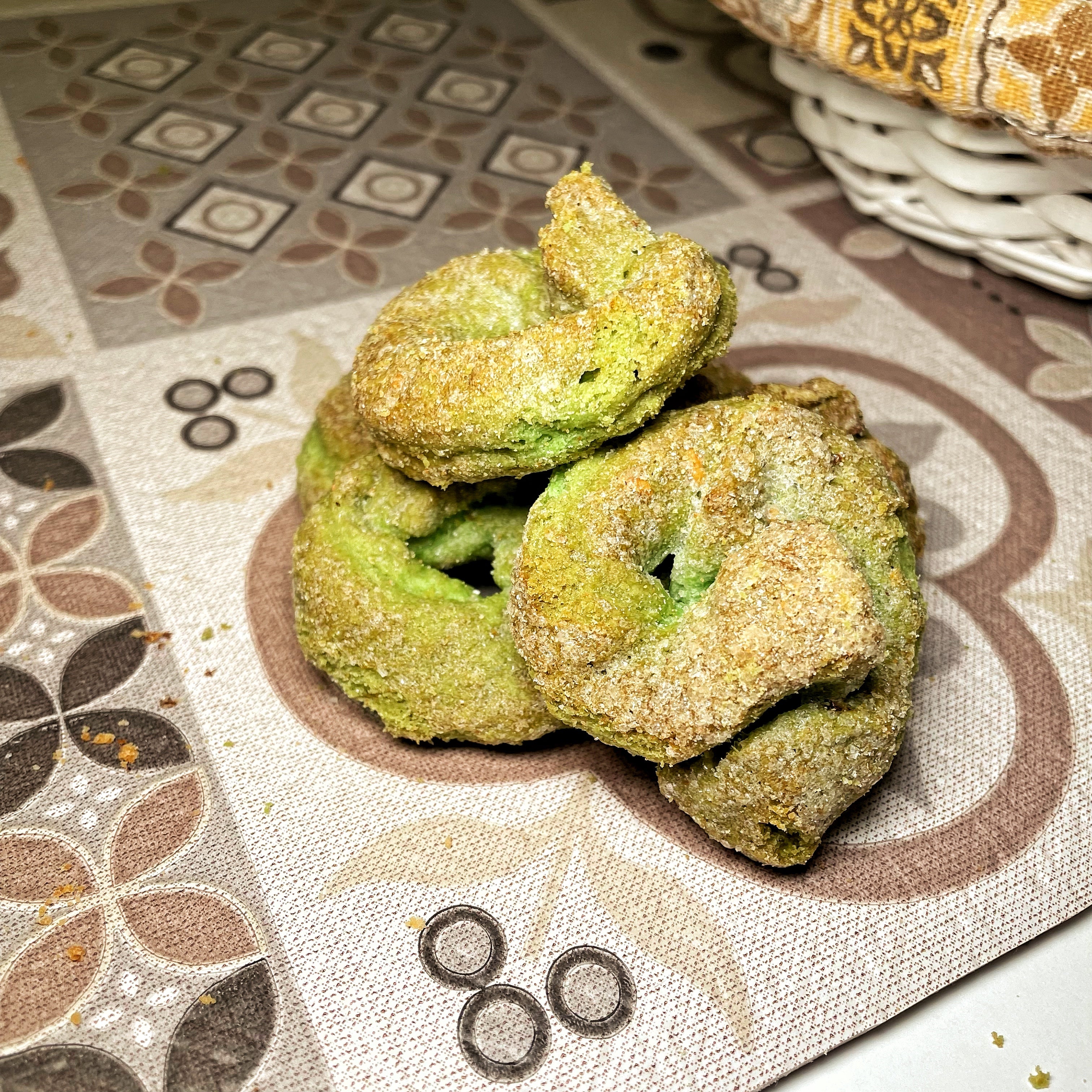 Tarallini Zuccherati al Pistacchio 250gr