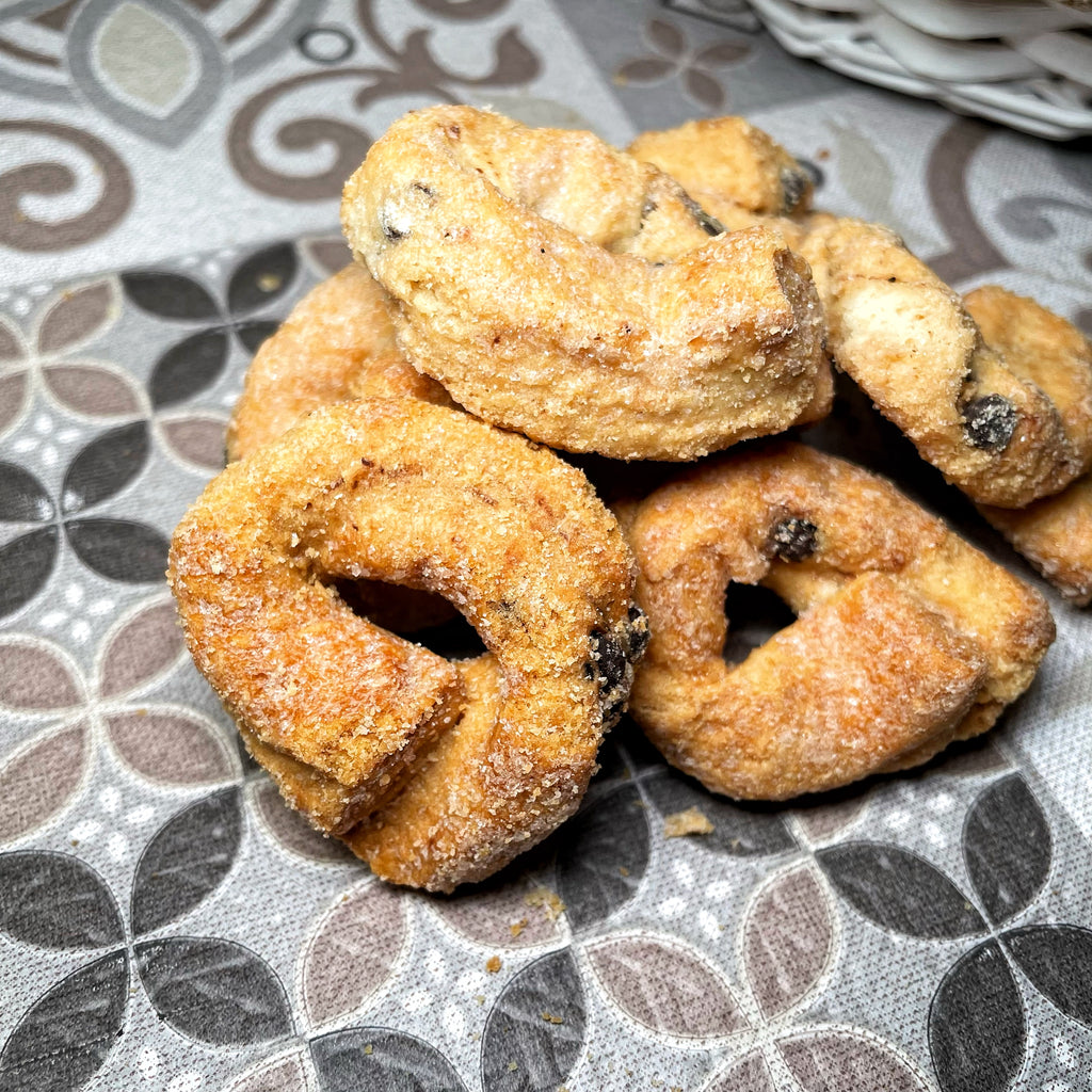 Tarallini Zuccherati Cioccolato e Rum 250gr