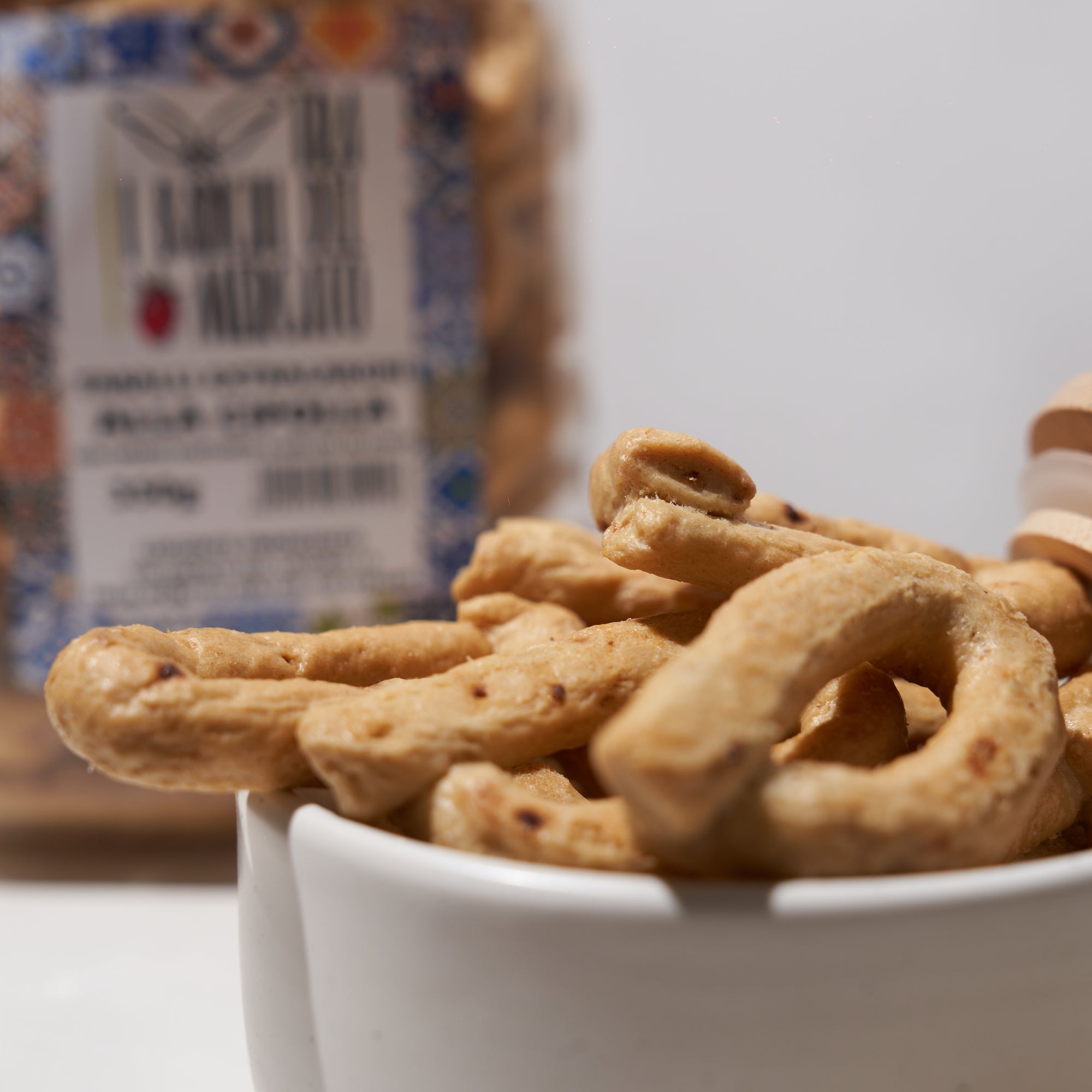 Taralli alla Cipolla con Farine Italiane senza lievito 350gr