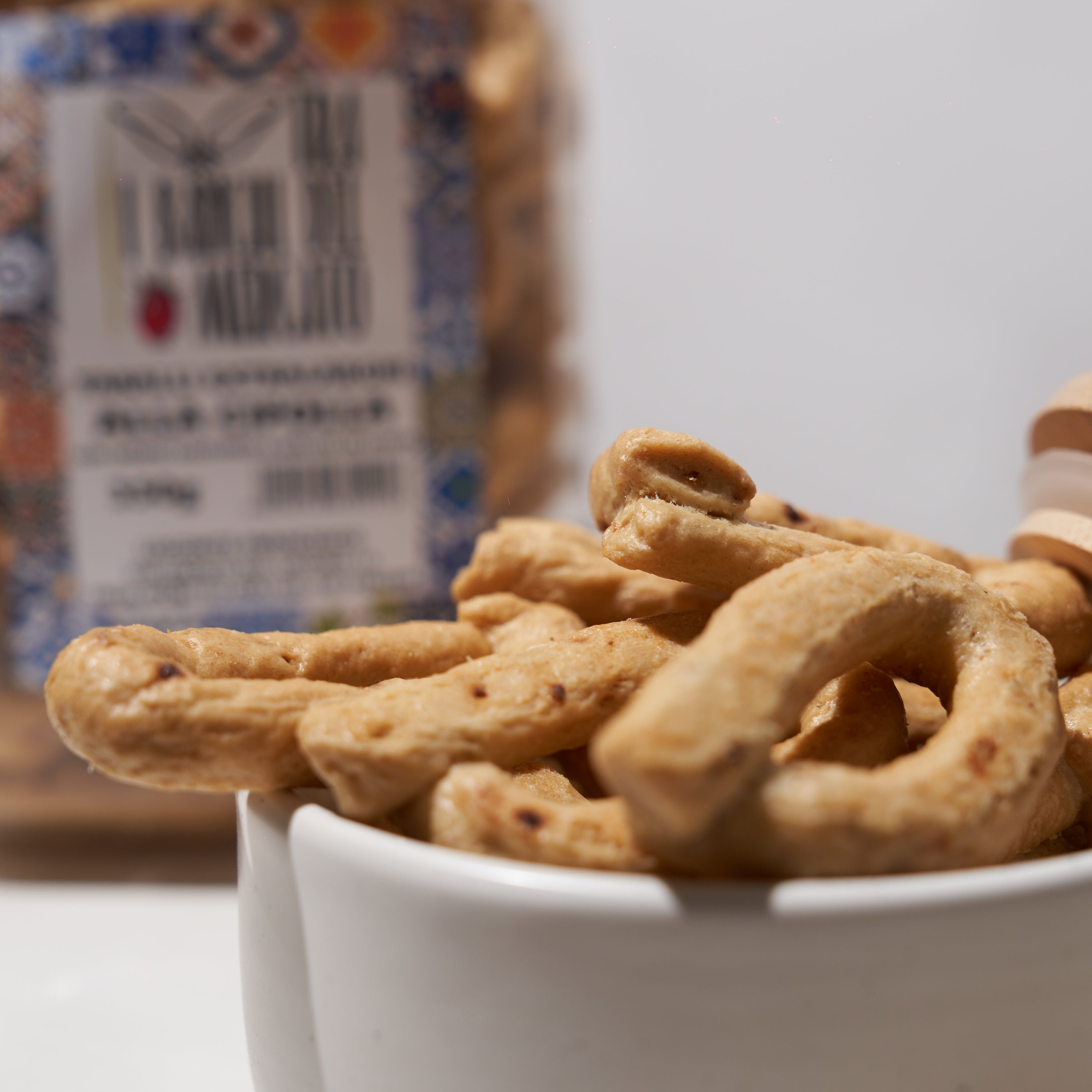 Taralli alla Cipolla con Farine Italiane senza lievito 350gr