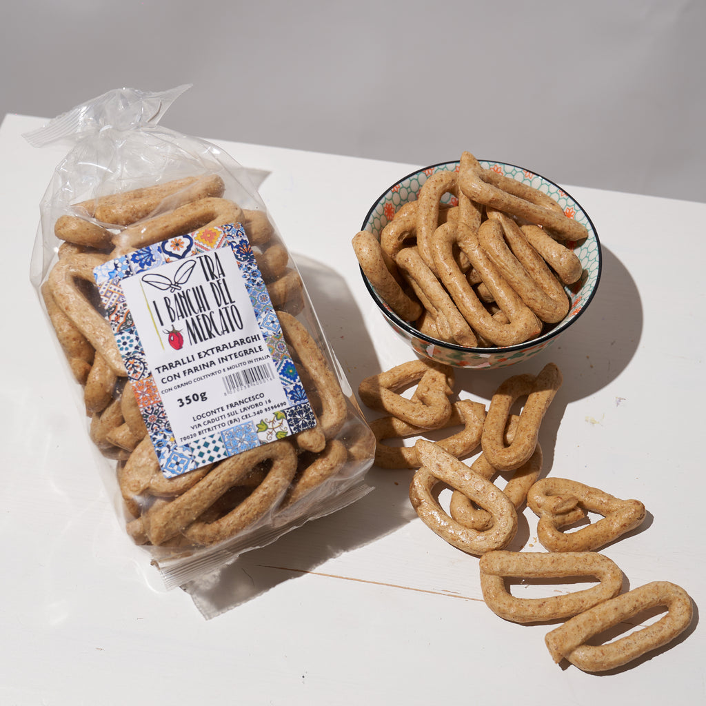 Wholemeal Taralli with Italian Flours, Yeast-Free, 350g