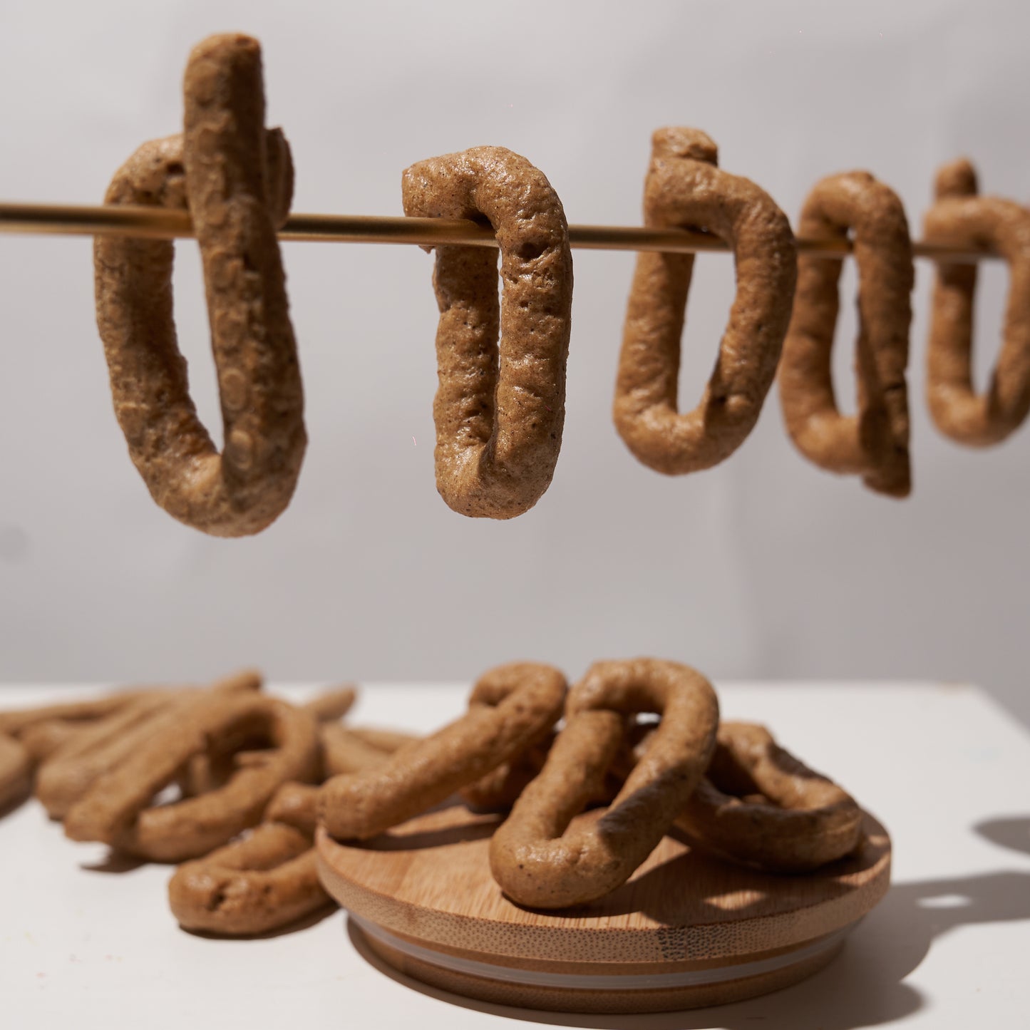 Taralli con Grano Tostato con Farine Italiane senza lievito 350gr