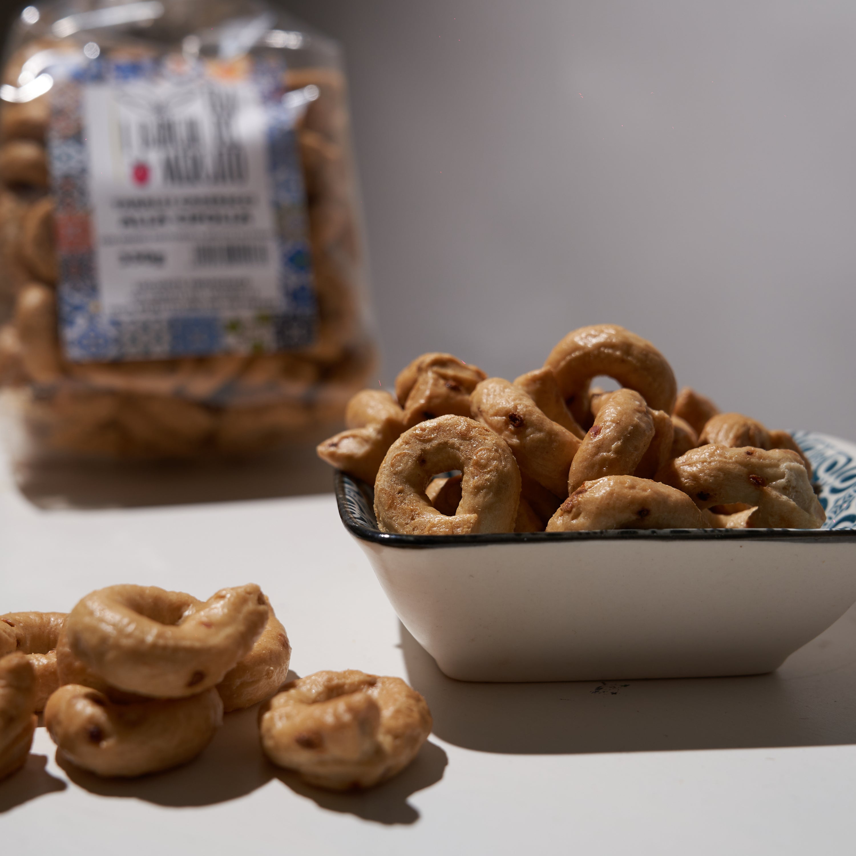Onion Tarallini with Italian Flours without Yeast 350g