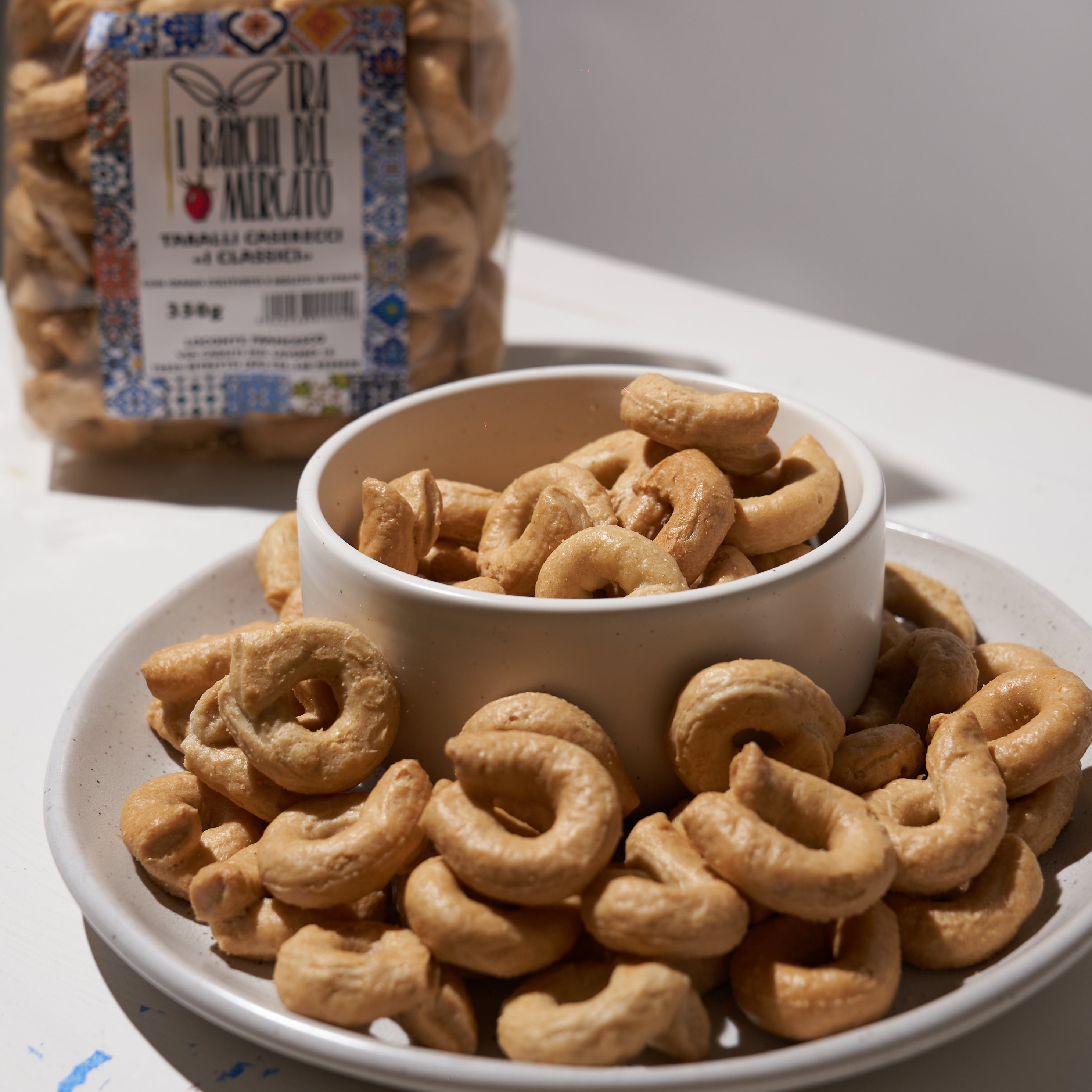 Tarallini Classici con Farine Italiane senza lievito 350gr