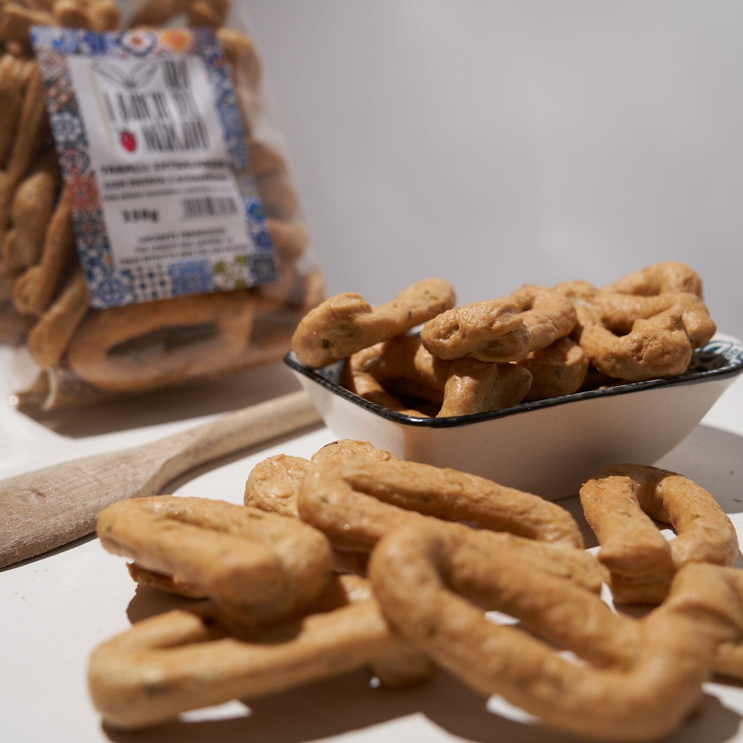 Taralli con Patate e Rosmarino con Farine Italiane senza lievito 350gr