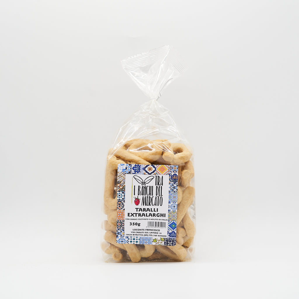Taralli Classici con Farine Italiane senza lievito 350gr