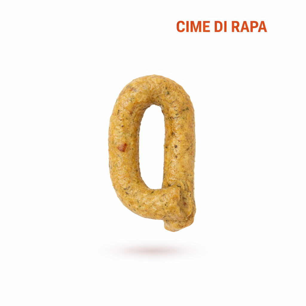 Taralli con Cime di Rapa con Farine Italiane senza lievito 350gr